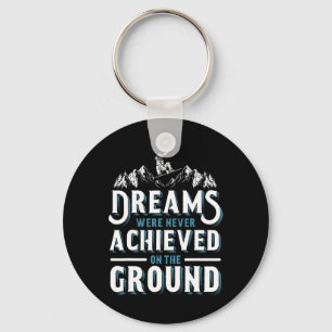 Snowboarding Snowboard Dreams Were Never Achieved  Key Ring