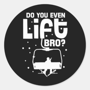 Snowboarding Snowboard Funny Snowboarder 1  Classic Round Sticker