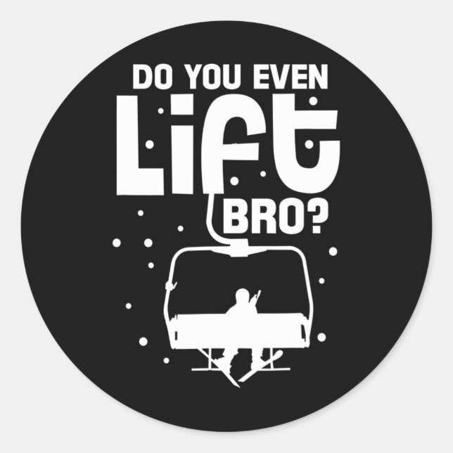 Snowboarding Snowboard Funny Snowboarder 1  Classic Round Sticker (Front)