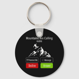 Snowboarding Snowboard Mobile Phone Display Mounta Key Ring