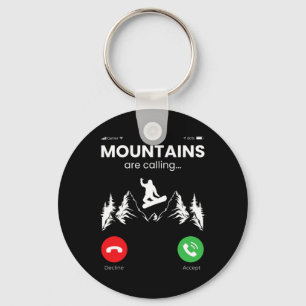 Snowboarding Snowboard Mobile Phone Display Mounta Key Ring