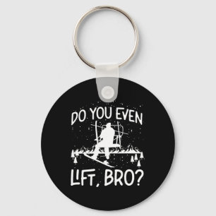 Snowboarding Snowboard Ski Lift Do You Even Lift1 Key Ring