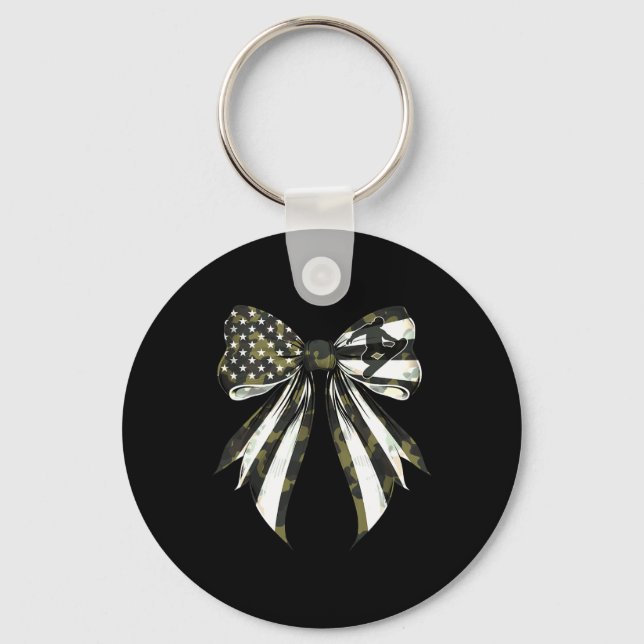 Snowboarding Snowboard Snowboarder 4th Of July Ame Key Ring (Front)