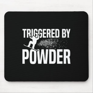 Snowboarding Snowboard Triggered By Powder 1 Mouse Pad