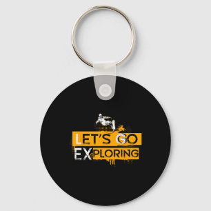 Snowboarding Snowboard Vintage 16  Key Ring