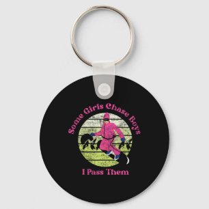 Snowboarding Snowboard Vintage Girl Retro Some Gir Key Ring