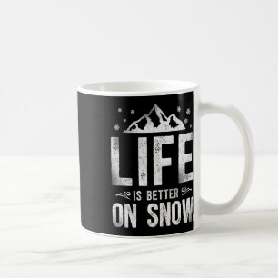 Snowboarding Snowboard Vintage Mountain Ski Skiing Coffee Mug