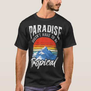 Snowboarding Snowboard Vintage Mountain Winter Ski T-Shirt