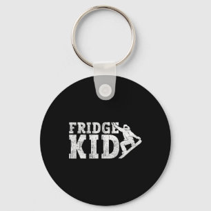 Snowboarding Snowboard Vintage Retro Fridge Kid 1  Key Ring