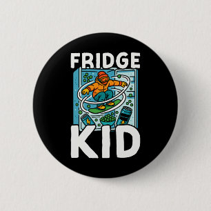 Snowboarding Snowboard Vintage Retro Fridge Kid 6 Cm Round Badge