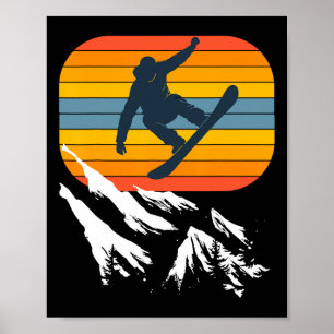 Snowboarding Snowboarder 11  Poster