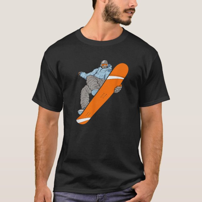 Snowboarding Snowboarder Gift Snowboard Unisex T s T-Shirt (Front)