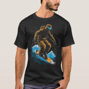 Snowboarding Snowboarder Mountain Snow Gift T-Shirt