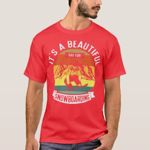 Snowboarding Snowboarder Snow Winter Sport Ice  T-Shirt