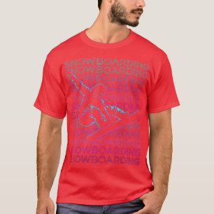 Snowboarding Snowboarder Snowboard Retro  T-Shirt