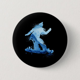 Snowboarding Snowboarder Snowboarders Ride Snowboa 6 Cm Round Badge