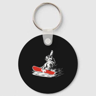 Snowboarding Snowboarder Swiss Flag Winter Sports  Key Ring