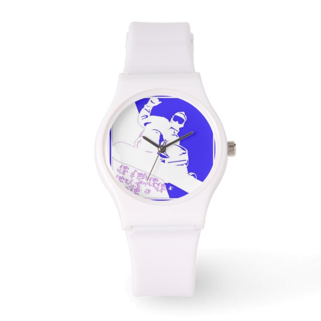 Snowboarding Snowboarder Watch (Front)