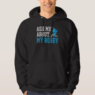 Snowboarding suits men ask me about my hobby snowb hoodie