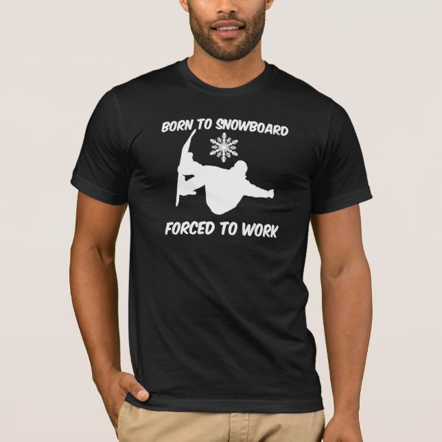 Snowboarding T-Shirt (Front)
