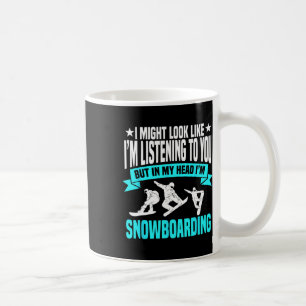 Snowboarding Team Player Snowboard Winter Sport Sn Coffee Mug