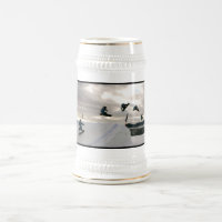 Snowboarding Tricks Beer Stein