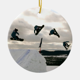 Snowboarding Tricks Ornaments