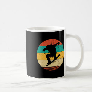Snowboarding Vintage Retro Snowboard Mountain Wint Coffee Mug