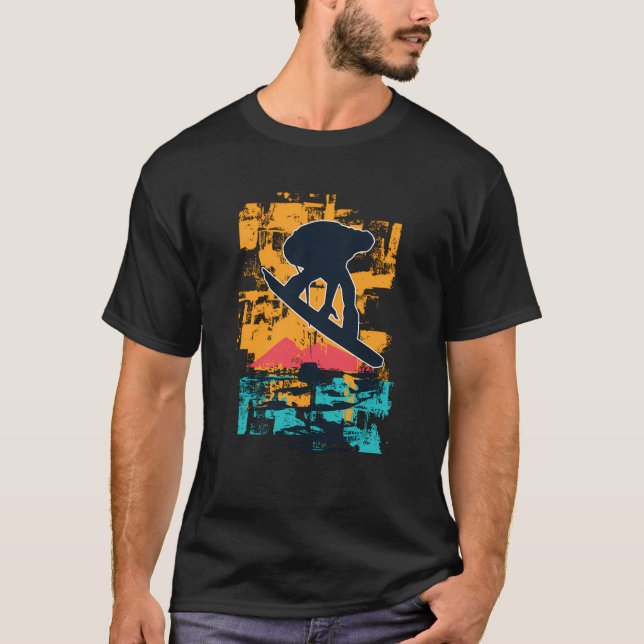 Snowboarding Winter Sports Ski Vacation Extreme Sp T-Shirt (Front)