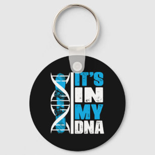 Snowboarding Winter Sports Snowboard Dna Key Ring