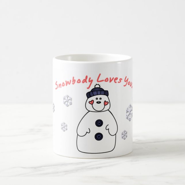 Snowbody Loves You Holiday Mug (Center)