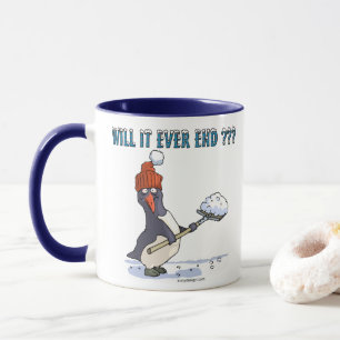 Snowbound Penguin Mug