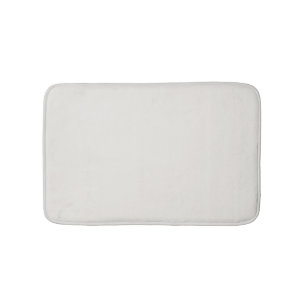 Snowbound Solid Colour Bath Mat