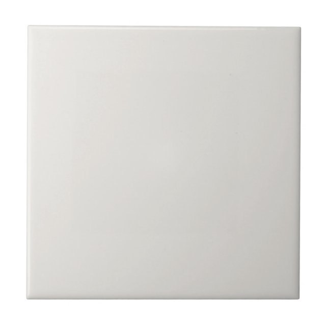 Snowbound Solid Colour Ceramic Tile (Front)