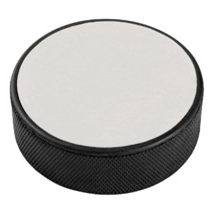 Snowbound Solid Colour Hockey Puck