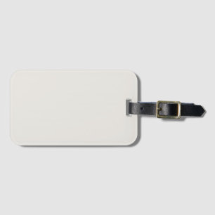Snowbound Solid Colour Luggage Tag