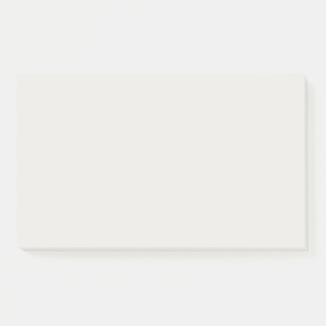 Snowbound Solid Colour Post-it Notes (Front)