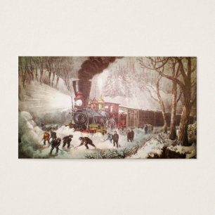     Snowbound Train Christmas Gift Tags