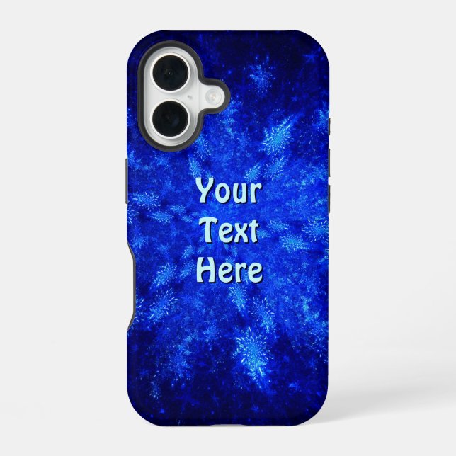 Snowburst iPhone 16 Case (Back)
