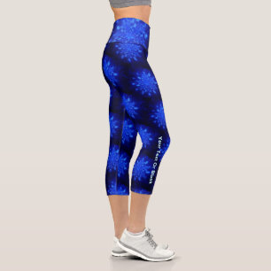 Snowburst Special tile 2 Capri Leggings