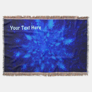 Snowburst Throw Blanket