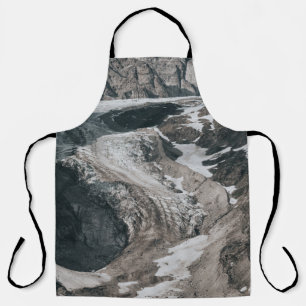 Snowcapped mountains apron