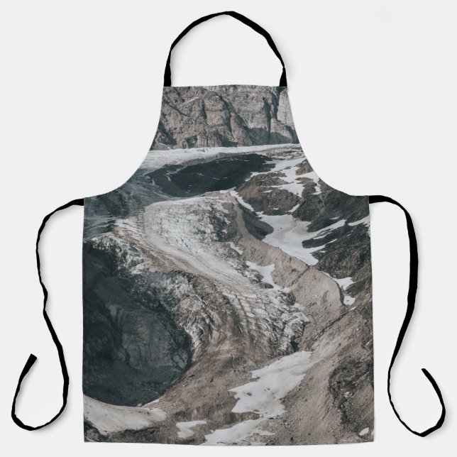 Snowcapped mountains apron (Front)