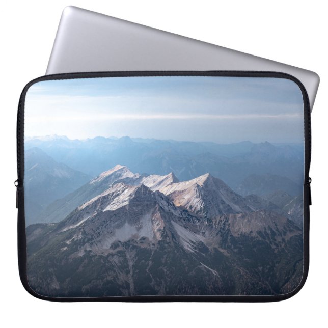 SNOWCAPPED MOUNTAINS LAPTOP SLEEVE (Front)