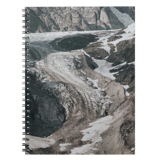 Snowcapped mountains notebook (Front)