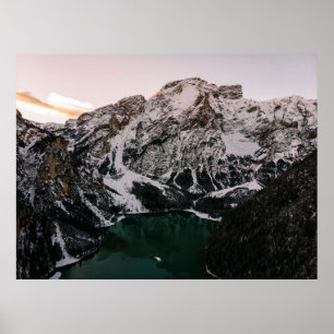 SNOWCAPPED MOUNTAINS POSTER