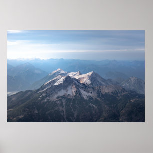 SNOWCAPPED MOUNTAINS POSTER