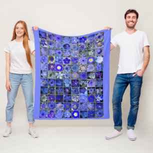 Snowcatcher's Blue Heaven Fleece Blanket