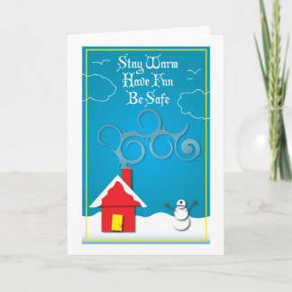 Snowclops Winter Card