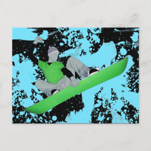 snowcore. 1. postcard
